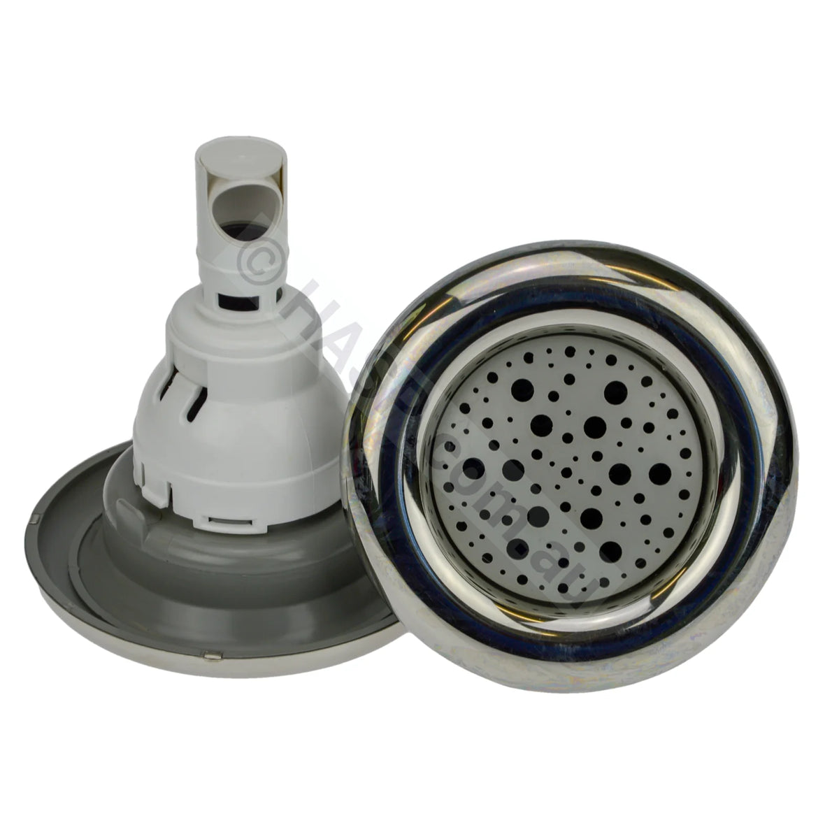 Obsolete - Waterway Power Storm - Galaxy Massage - Stainless Steel - 125mm 5" - Heater and Spa Parts