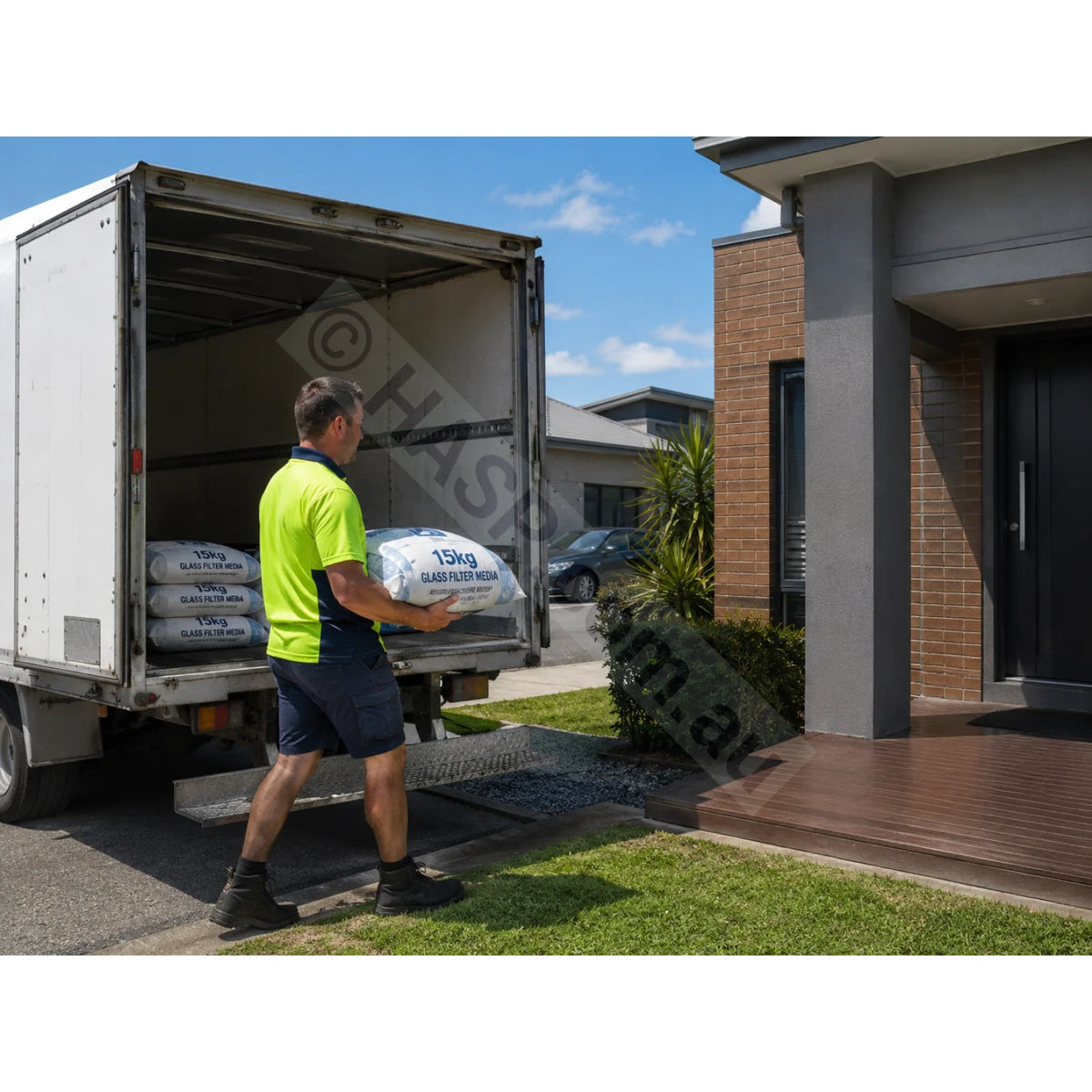 15kg Fine Glass Filter Media - Fine Grade - Delivery - Aus Wide