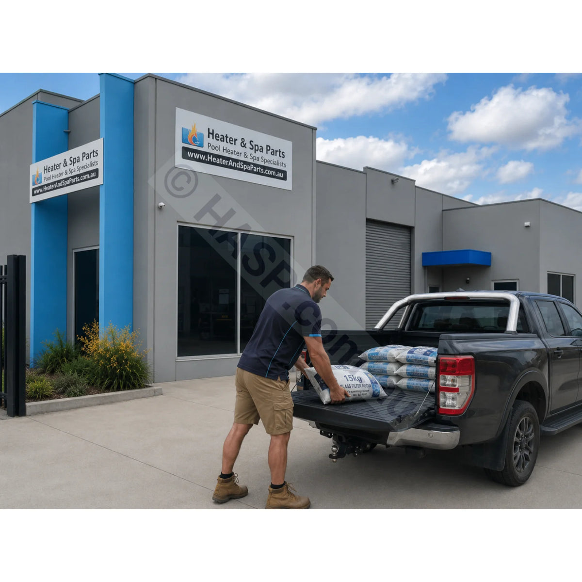 15kg Fine Glass Filter Media - Fine Grade - Pickup - Carrum Downs VIC