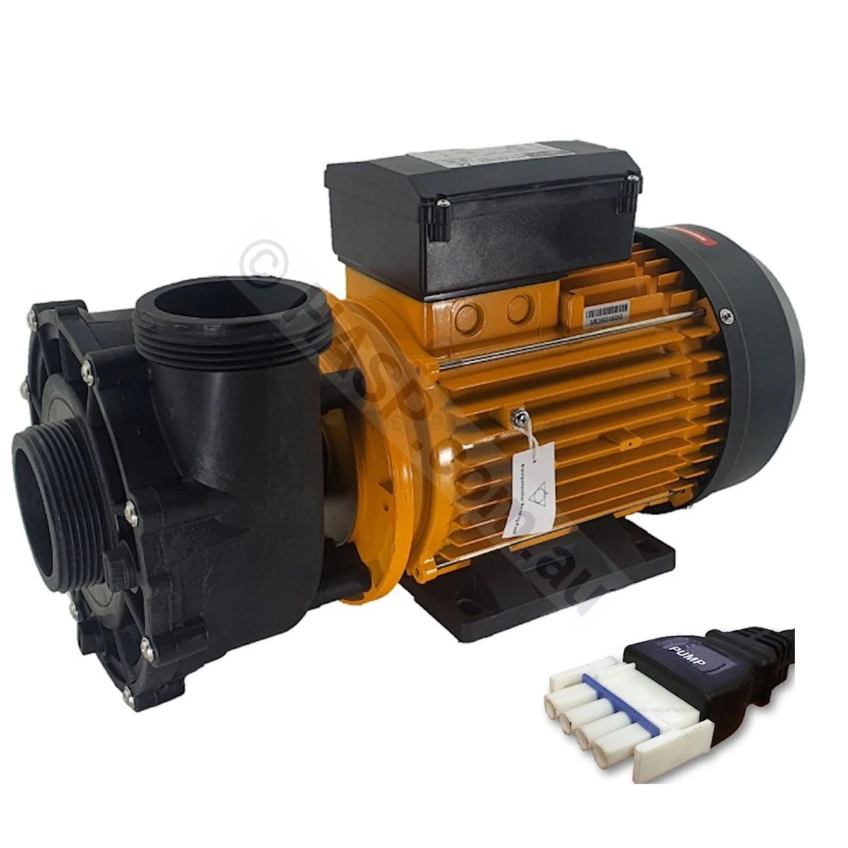 2.0Hp 1-Speed - Davey Spaquip Qb2001 1500W Spa Jet Booster Pump 50Mm Overmoulded Amp Pumps