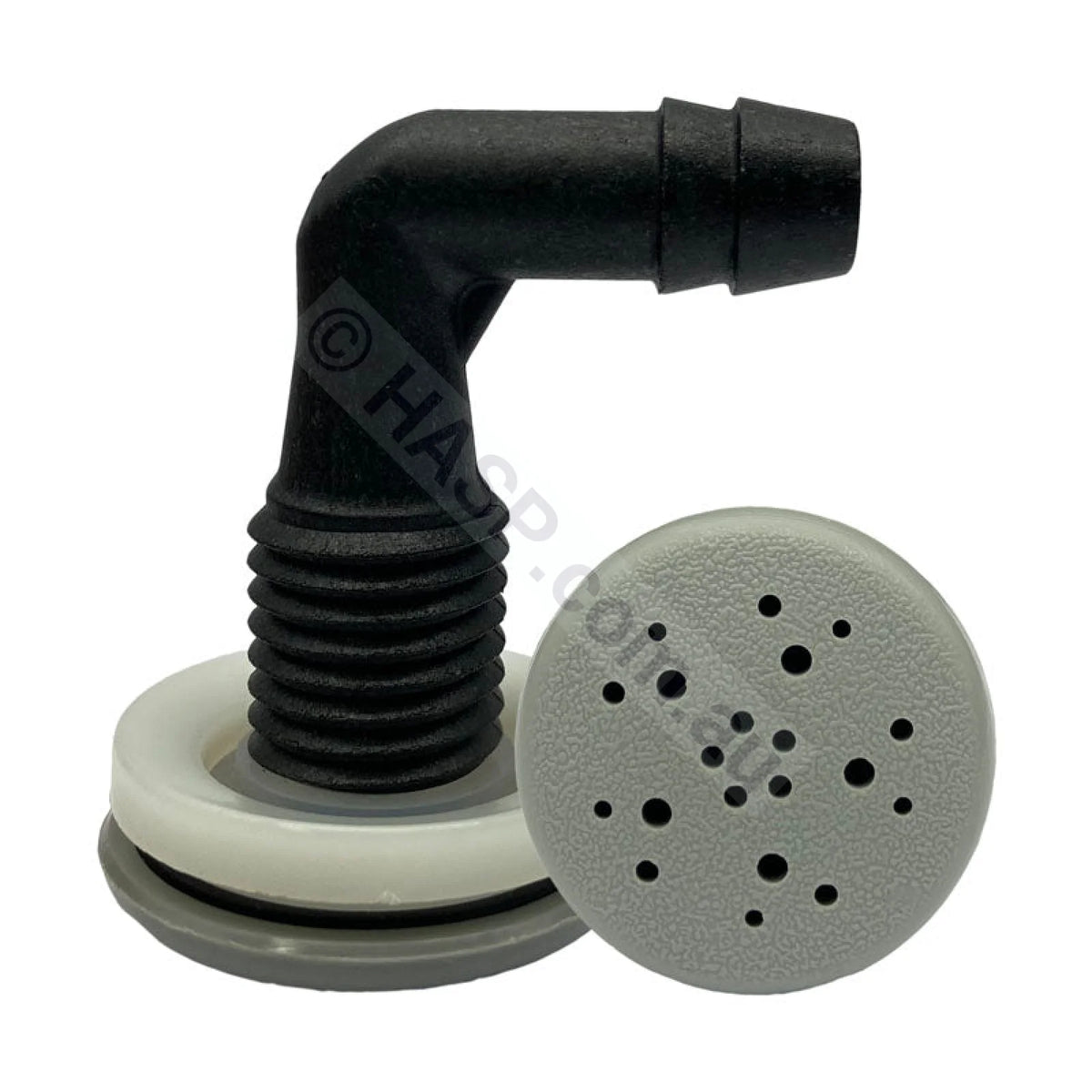 Edgetec O2 Grey Air Injector - 33mm - Gray - Pool & Spa