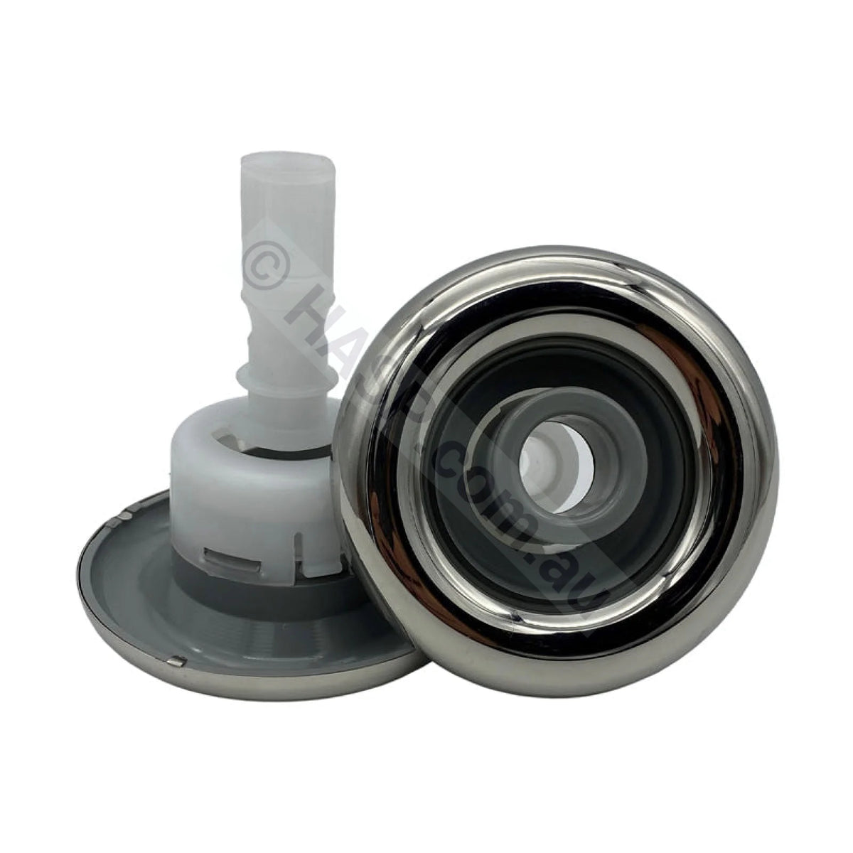 90mm Pentair Luxury Cyclone Spa Jet - Stainless - Directional - Scallops - Jets