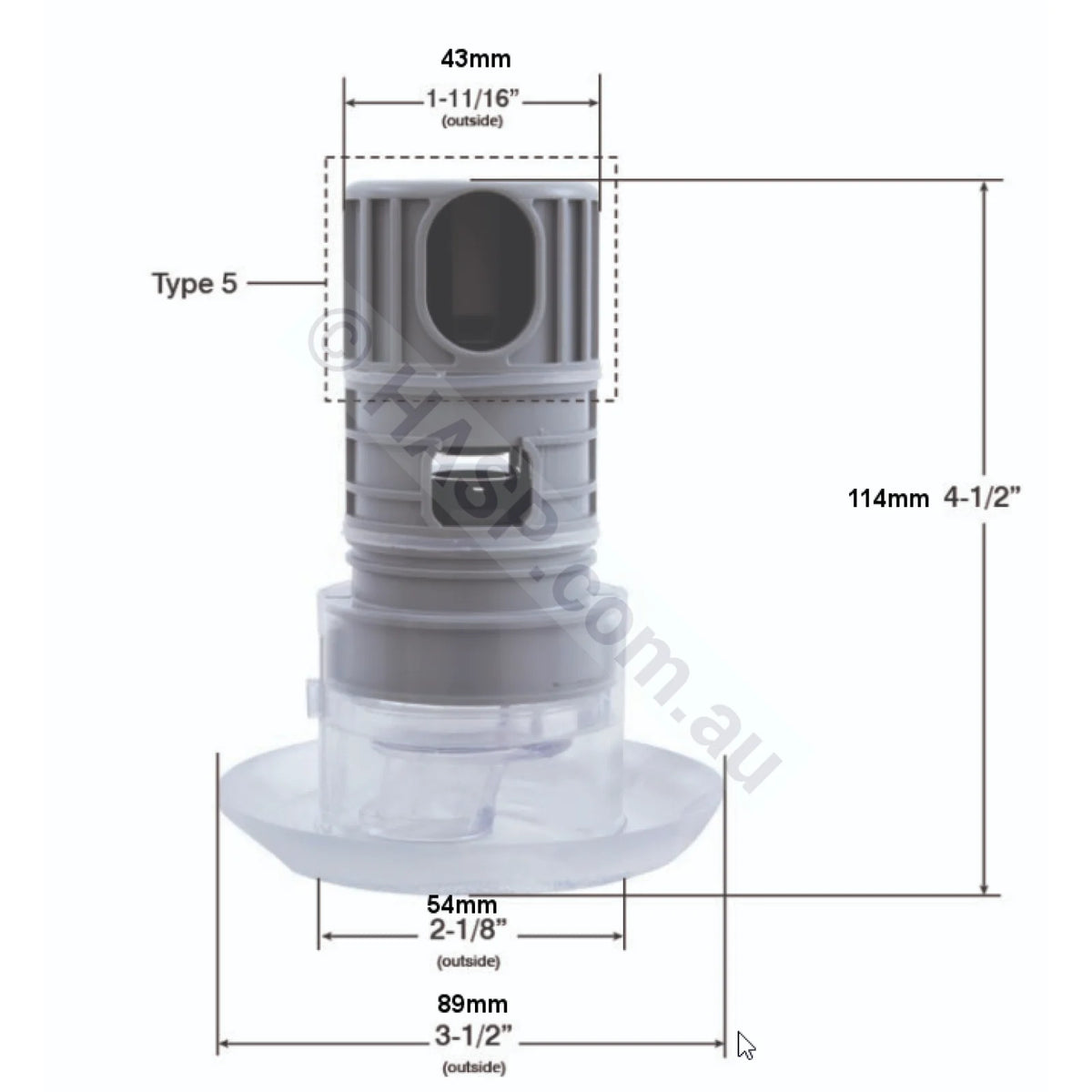American Products Luxury Spa Jets - Scallops - Obsolete - Heater and Spa Parts