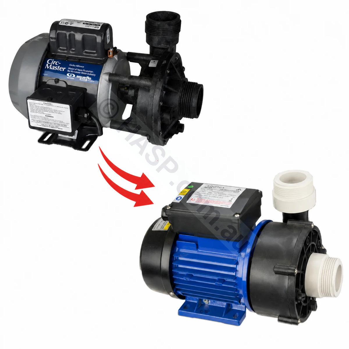Aquaflo Circ-Master HP Replacement, SXC35 Circmaster Kit (CMHP / CMCP / Emerson) - Circulation / Filtration Pumps