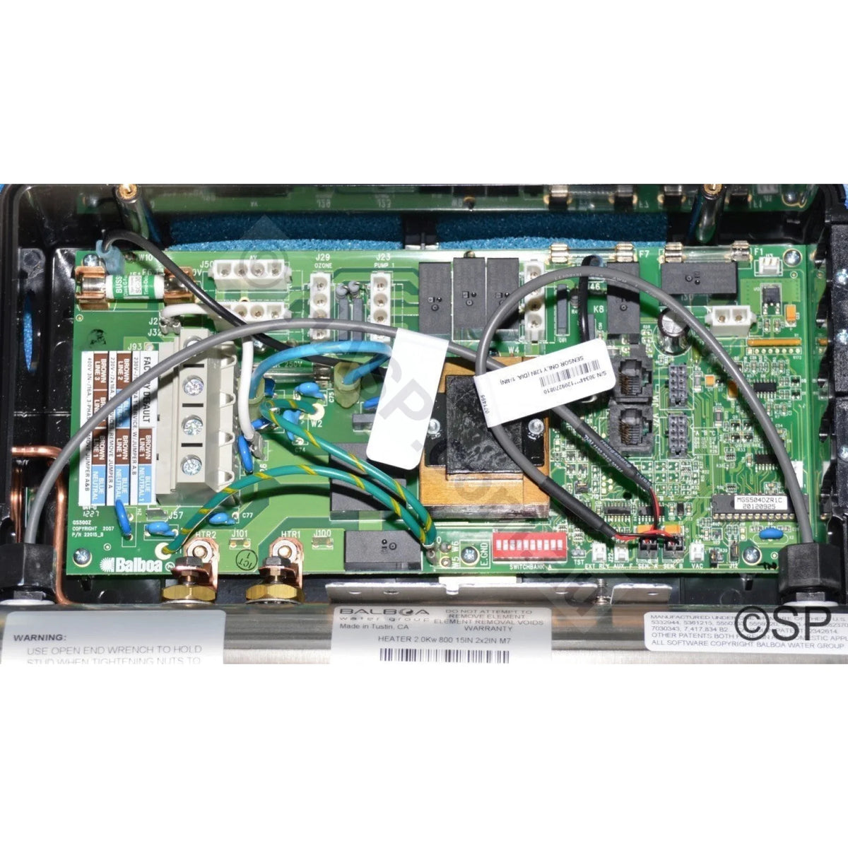 Artesian Spas Island Control Box - Balboa Mgs504Dz