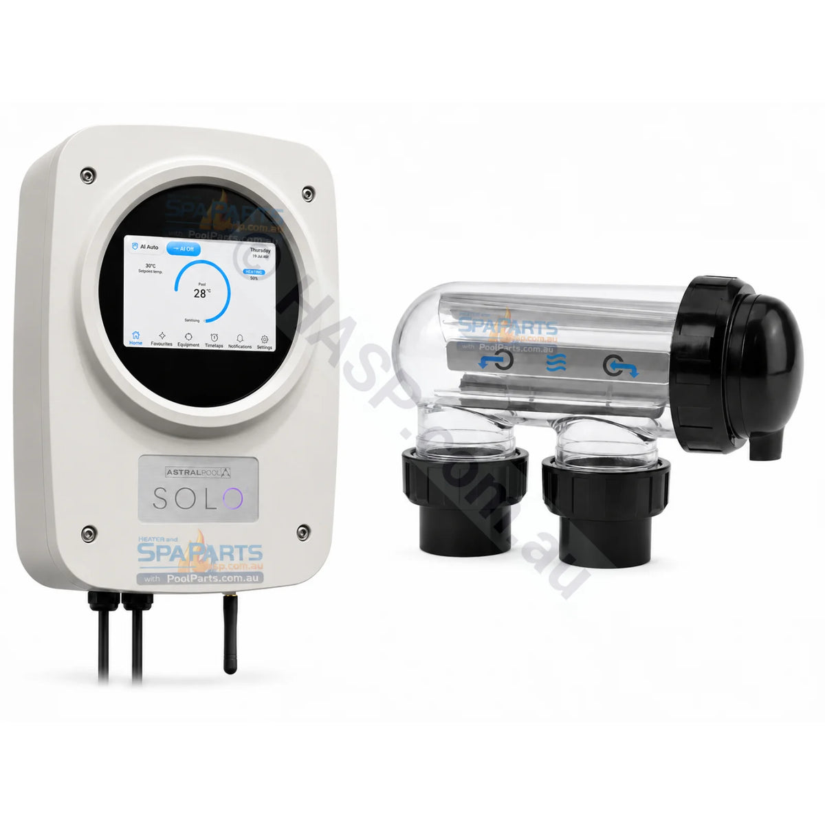 Astralpool Echo 25 Salt Chlorinator & Equipment Controller 20425M - Coming Soon - Pool & Spa