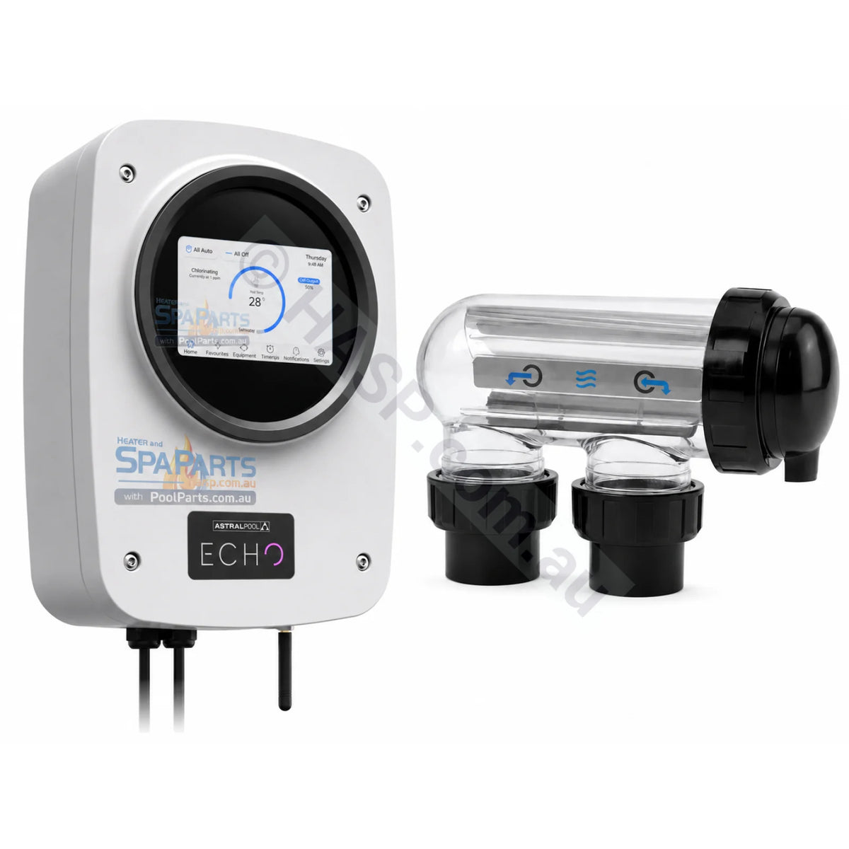 Astralpool Echo 45 Salt Chlorinator & Equipment Controller 20425X - Coming Soon - Pool & Spa