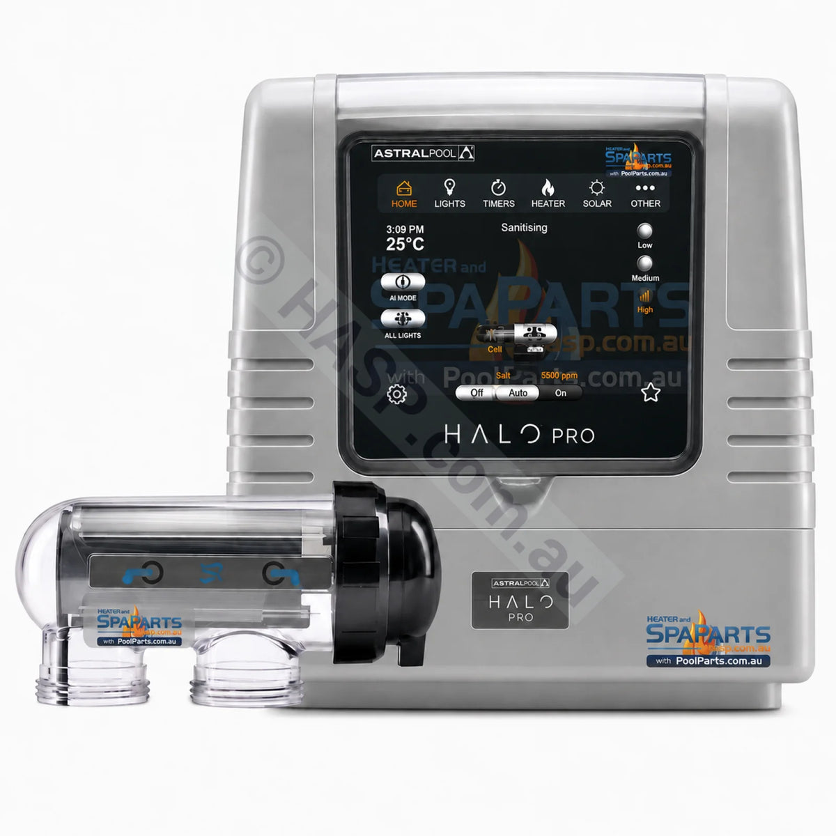 Astralpool Halo Pro 18 Salt Chlorinator & Pool Automation Controller 20375 - Coming Soon - Pool & Spa