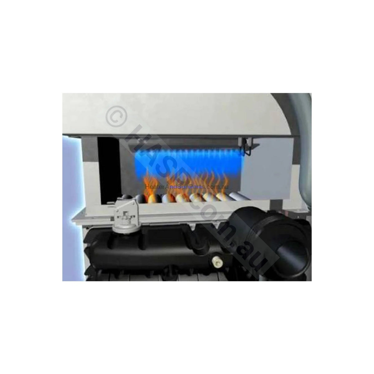 Astralpool Viron eVo 350 Gas Pool & Spa Heater - Natural Gas or LPG - Vic Only - Heater and Spa Parts