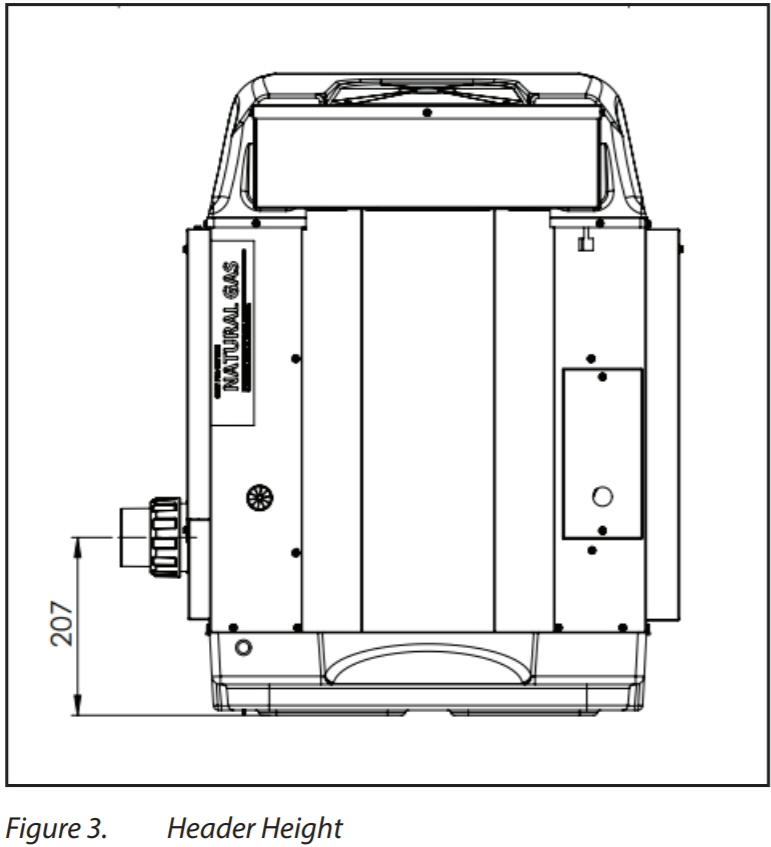 AstralPool ICI 200 Gas Pool & Spa Heater - New for 2020 - Vic Only - Heater and Spa Parts