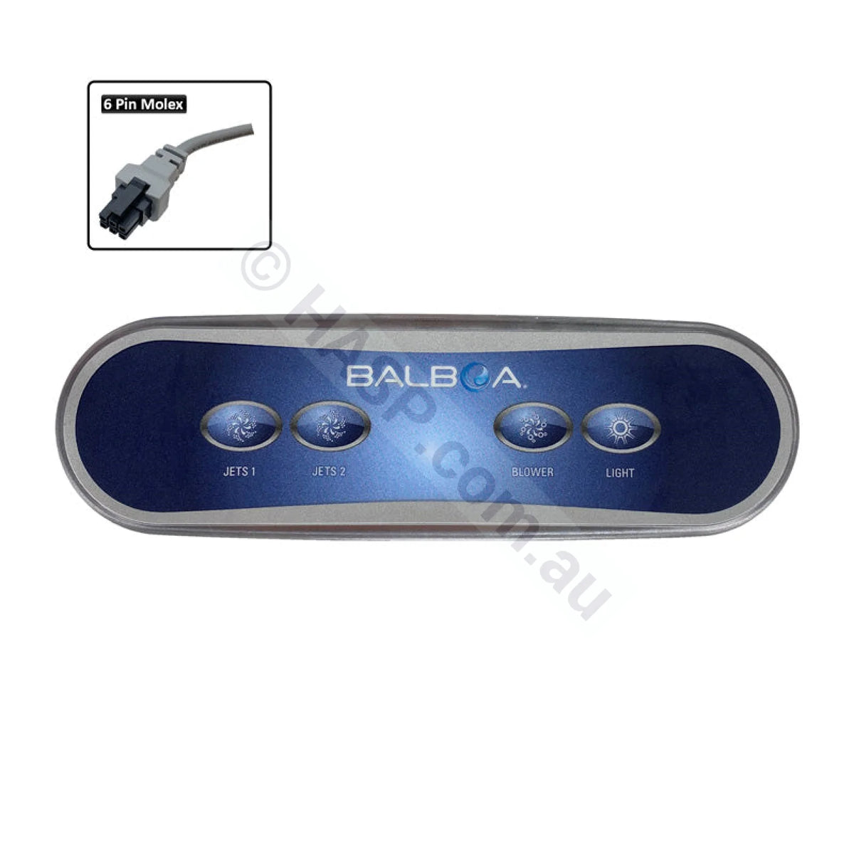 Balboa AX40 4-button Auxiliary Touchpad Control Panel - Secondary Keypad - Touchpad