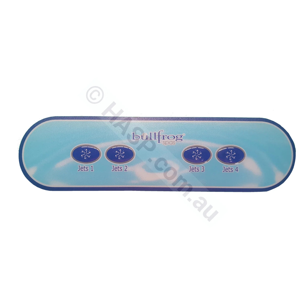 Balboa Ax40 4 Button Auxillary Touchpad Overlay Decal Bullfrog Spas Touchpads