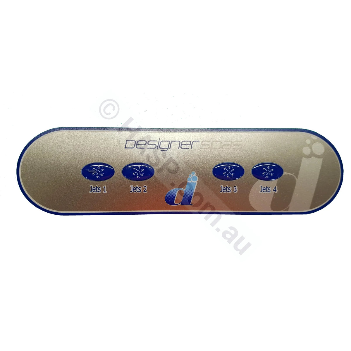 Balboa Ax40 4 Button Auxillary Touchpad Overlay Decal Designer Spas Touchpads