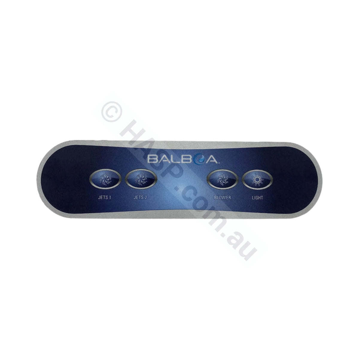 Balboa AX40 4 Button Auxillary Touchpad Overlay Decal - Secondary Keypad - Touchpads