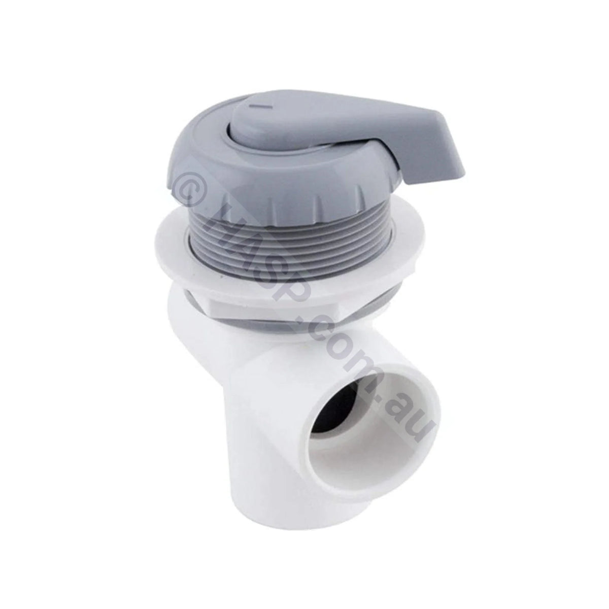 Balboa / Hydroair 1’’ / 25mm 3 Port Diverter Valve - Grey - 60mm - Pool & Spa