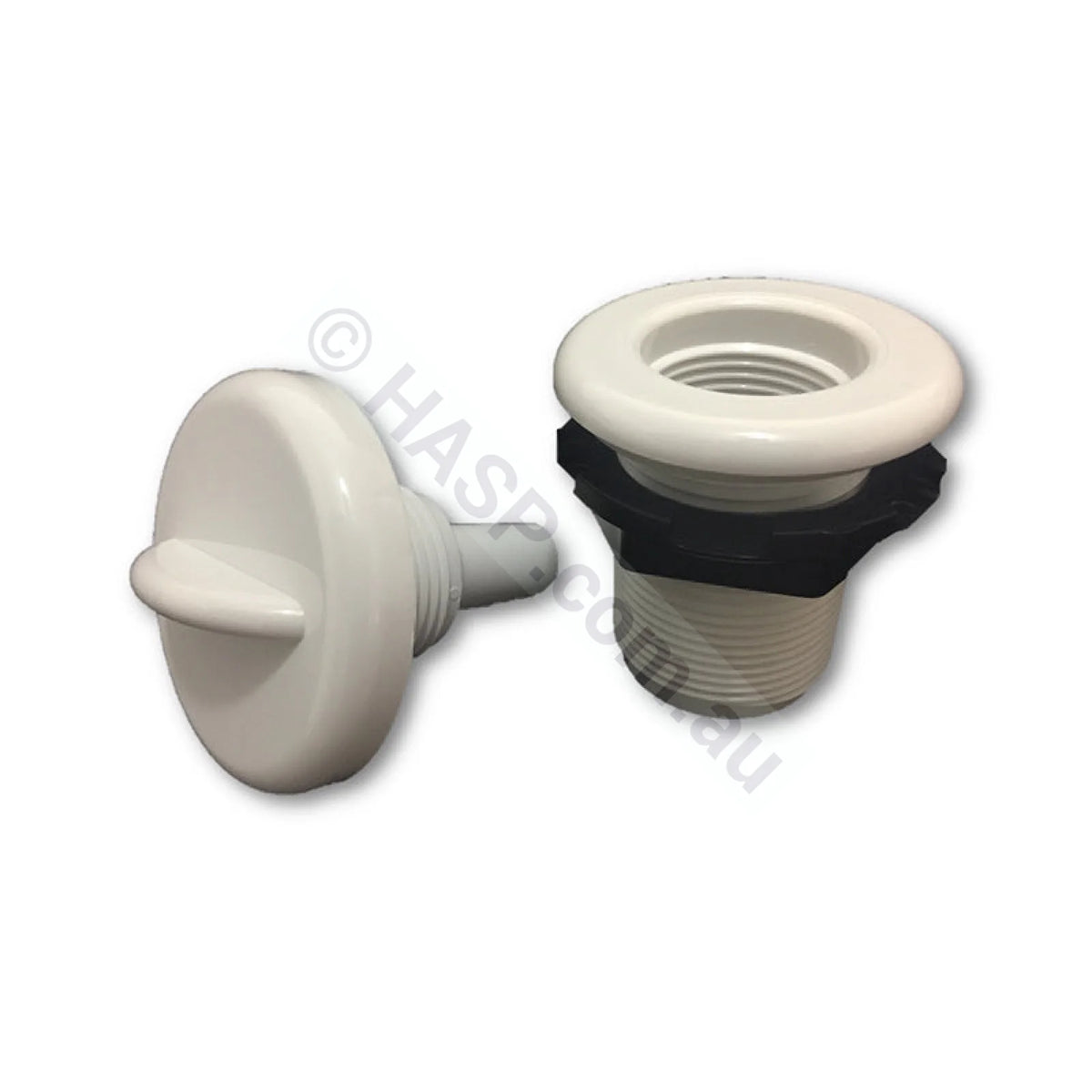 Balboa / Hydroair 1’’ Top Draw Air Control - White - Pool & Spa