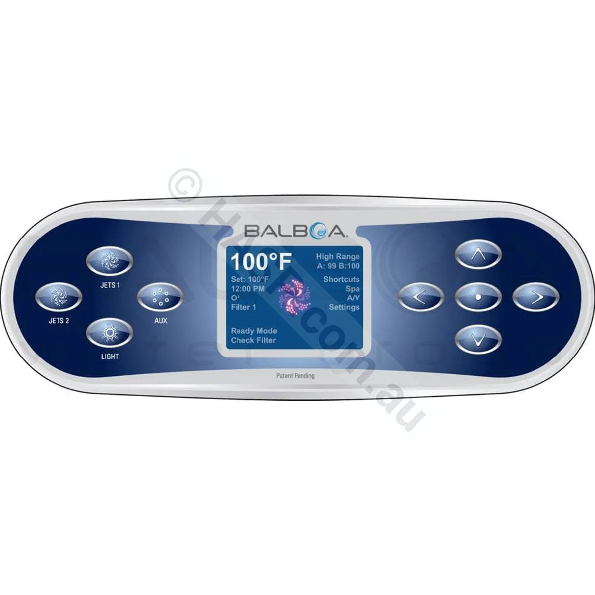 Balboa TP800 Touchpad - 9 Button - Colour Screen - Heater and Spa Parts