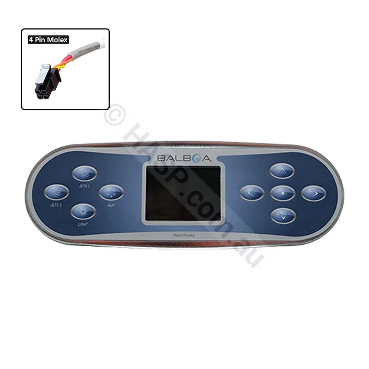Balboa TP800 Touchpad - 9 Button - Colour Screen - Obsolete (No Longer Available) - Touchpads