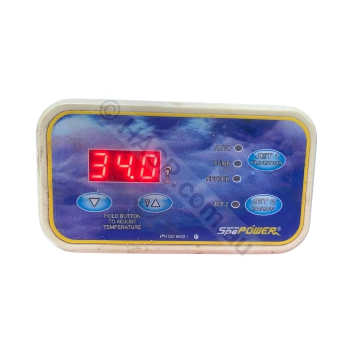 Rectangle Davey Spaquip Spa Power Sp 400 500 600 601 Touchpad Control Panel Key Pad Touchpads
