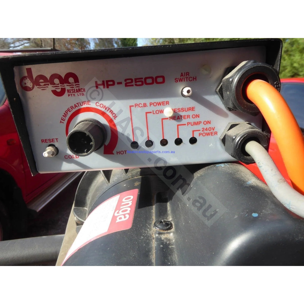 Dega HP 2500 Spa Bath Pump - Integral Air Switched Hot Pump - Heater and Spa Parts