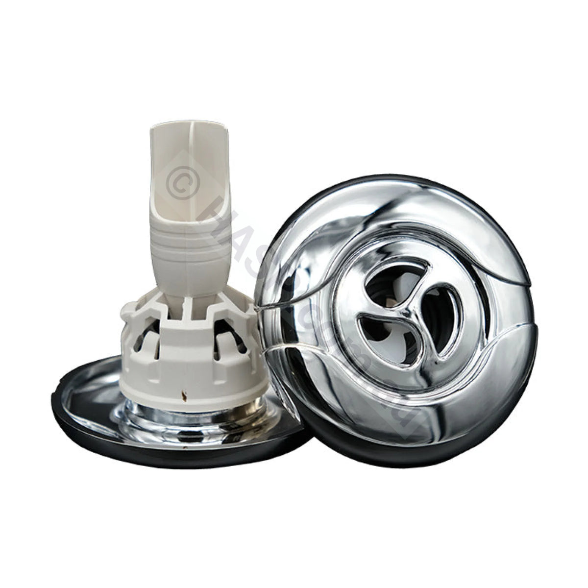 Edgetec Eyeris Spa Bath Jets - Chrome - Pulse Rotating - 72mm - Obsolete (No Longer Available) - Spa Bath Jets