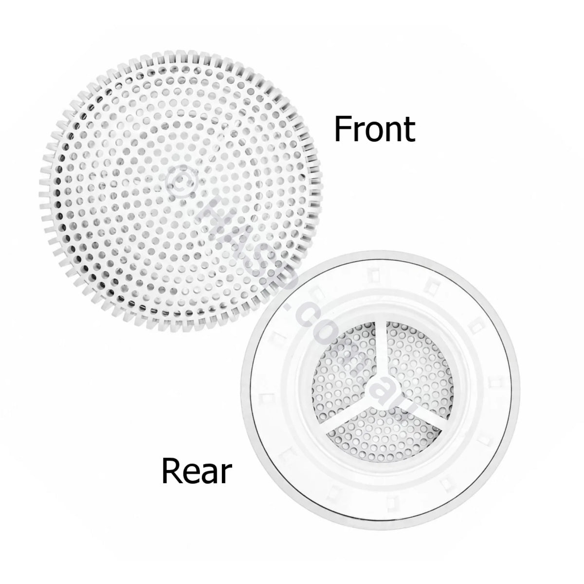 Edgetec Spa Bath Suction - Stark White - 100mm - 192lpm - suctions
