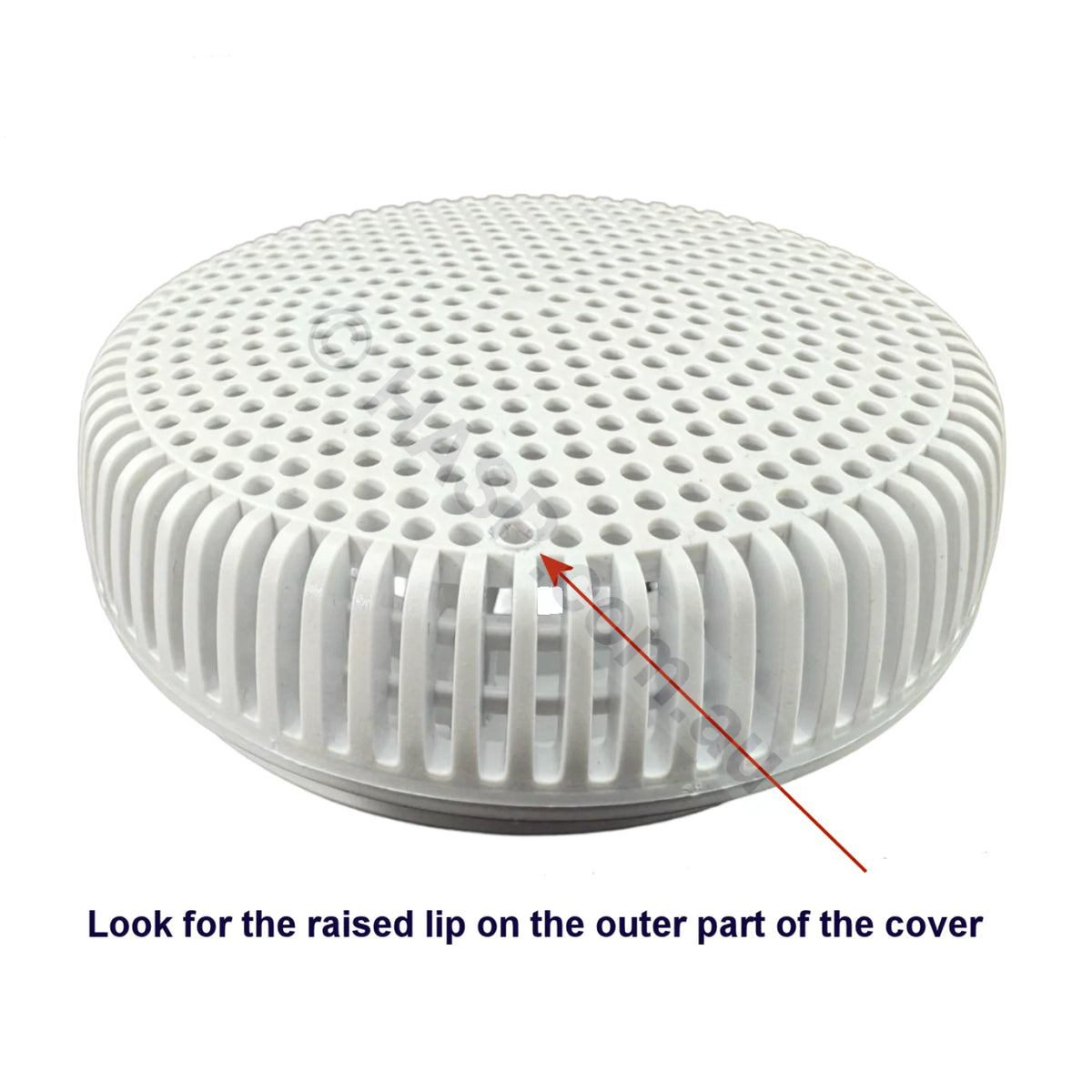 Edgetec Spa Bath Suction - White 100Mm 192Lpm Suctions