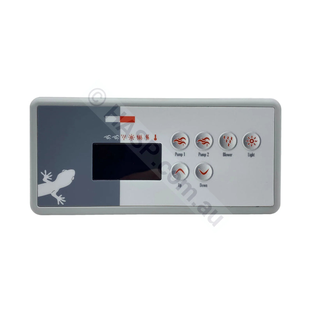 Gecko 6-Button Touchpad - TSC-35 / K-35 - also Spa Builders - Pool & Spa