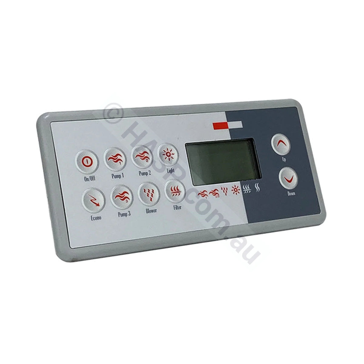 Gecko / Spa Builders TSC-8 / K-8 Panel - 10 button - Touchpads