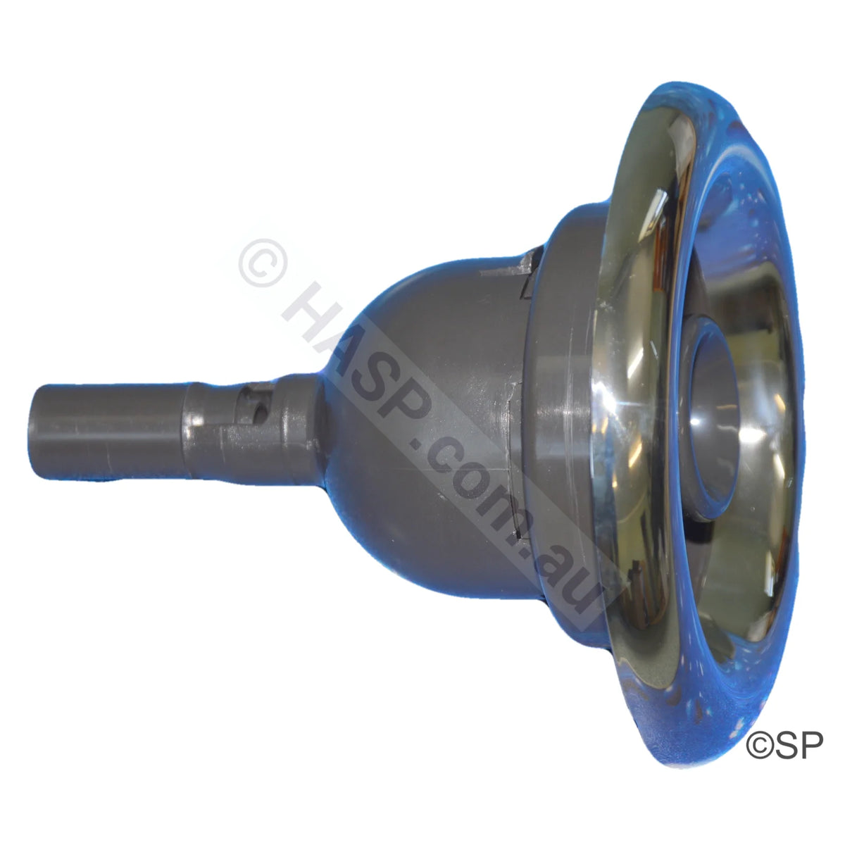 Hurricane Directional Spa Jet - Charcoal & Stainless - 125mm / 127mm - Heater and Spa Parts
