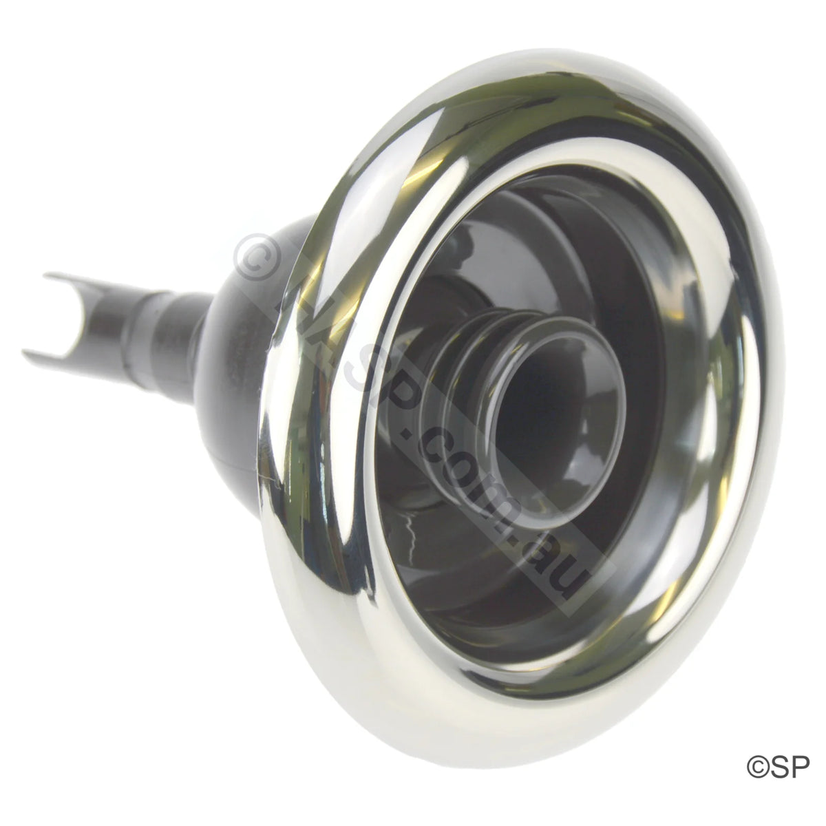 Hurricane Directional Spa Jet - Charcoal & Stainless - 125mm / 127mm - Heater and Spa Parts
