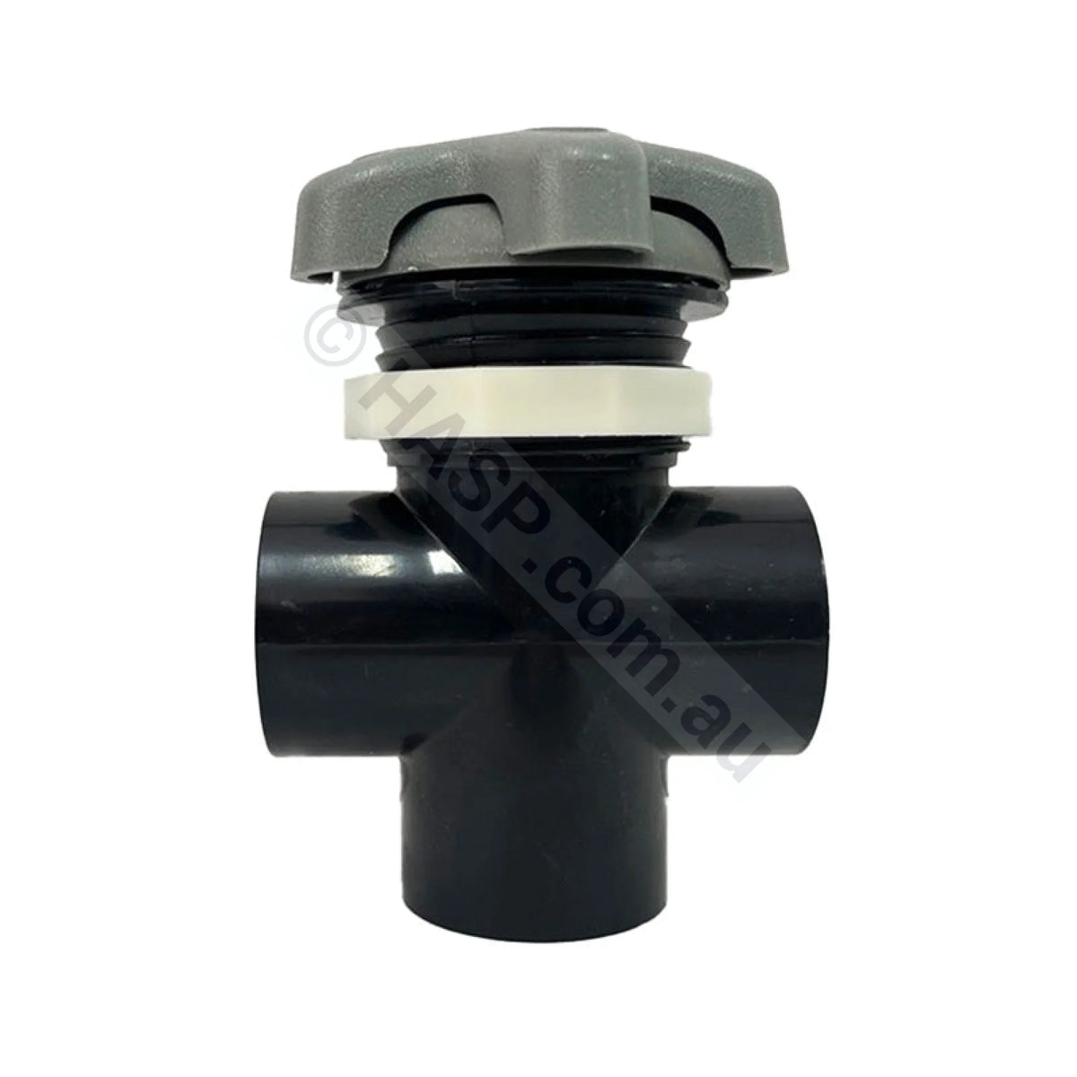 Jazzi Spas 50mm 3 Way Diverter - Black