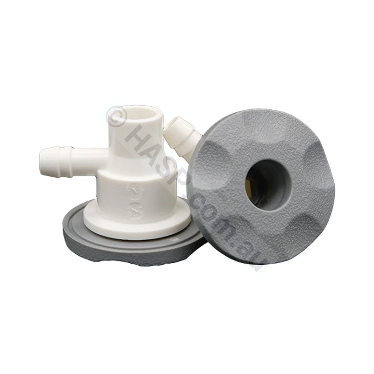 Macro Jet - 5-Scallop w/ Body - Grey - 55mm - Pool & Spa