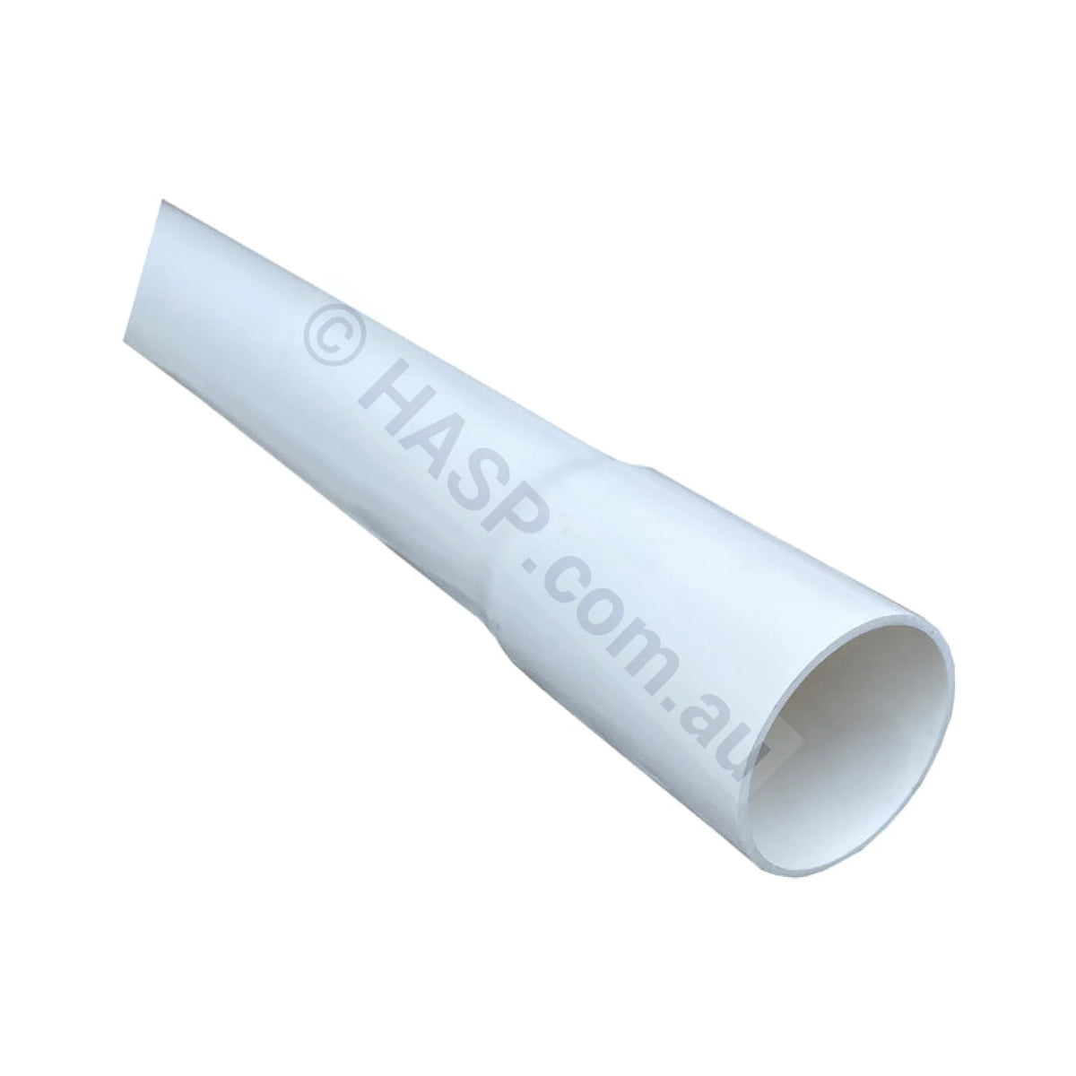 50mm White PVC Hard Pipe Class 9 - 6m Length