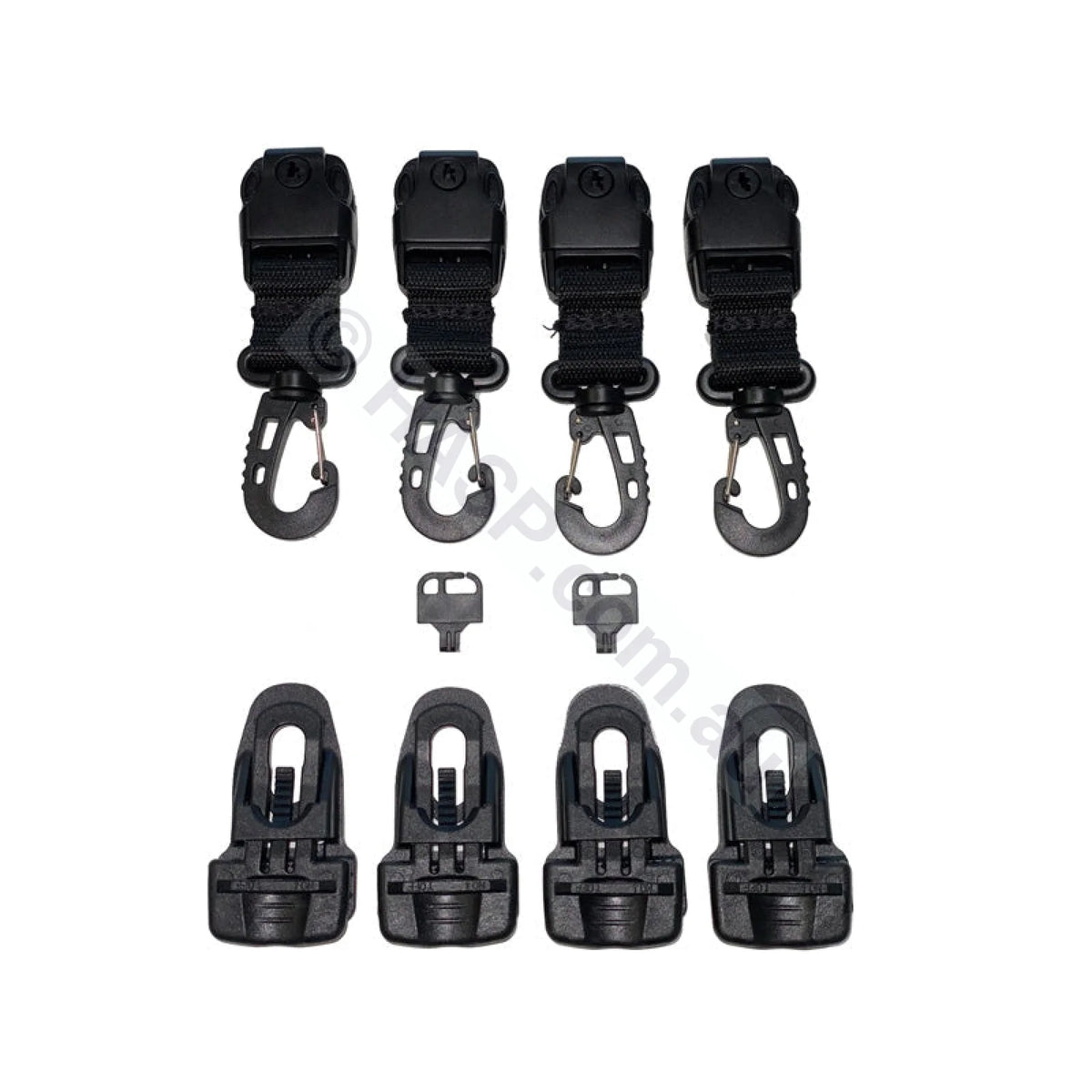 Replacement Clip-On Spa Cover Safe Clips - 4 pack - Tools