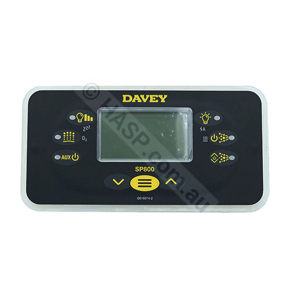 SP 800 Touchpad - Davey SpaQuip SpaPower 800 - Rectangle Style for Davey Spa Quip SP800 - Control Panel - Touchpad
