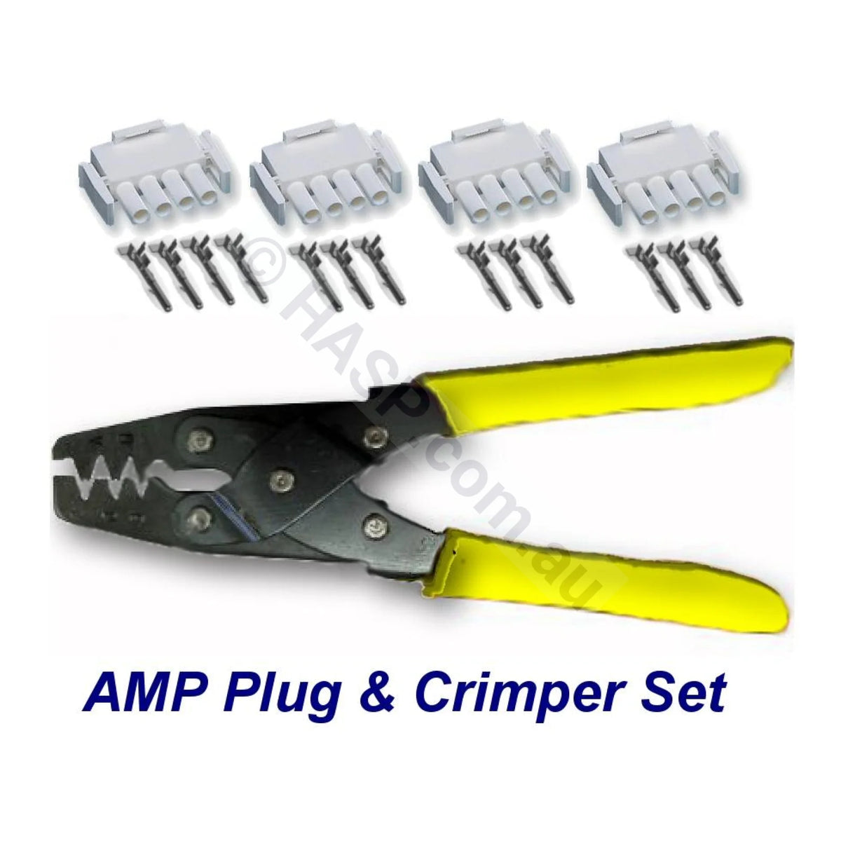 AMP Lead & Took Kit - Crimper & Male Plugs - Combo Kit - Heater and Spa Parts