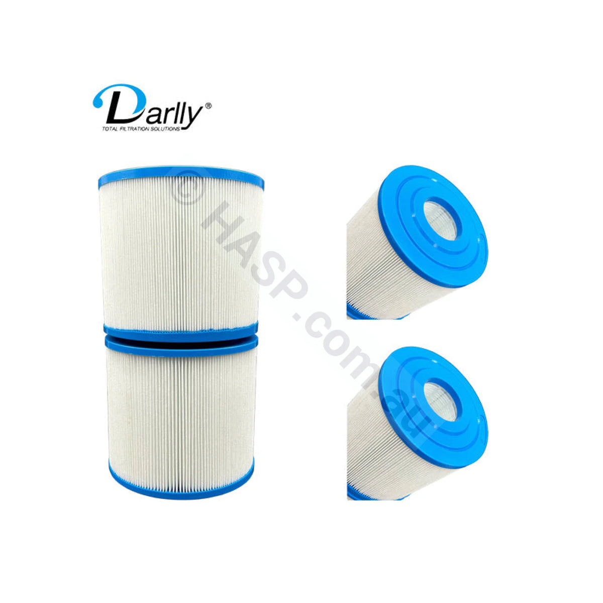 Spa Quip Series 1000 Cartridge Filter Set Q1033 / SQ1 040 - Stacked Twin Filters - Cartridge Filters