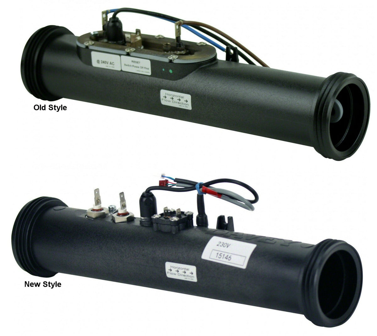 Davey Spaquip Spa Power 600/601/800 Heater Element Tube Assembly - 1.5Kw/2.0Kw/3.0Kw- Sp600 / Sp601