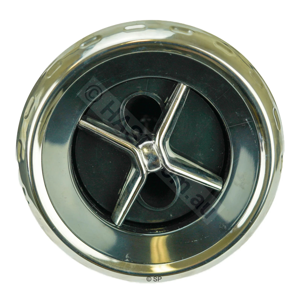 Spas Direct / Sunrans 128mm 5’’ Spa Jet - Double Roto Stainless Steel