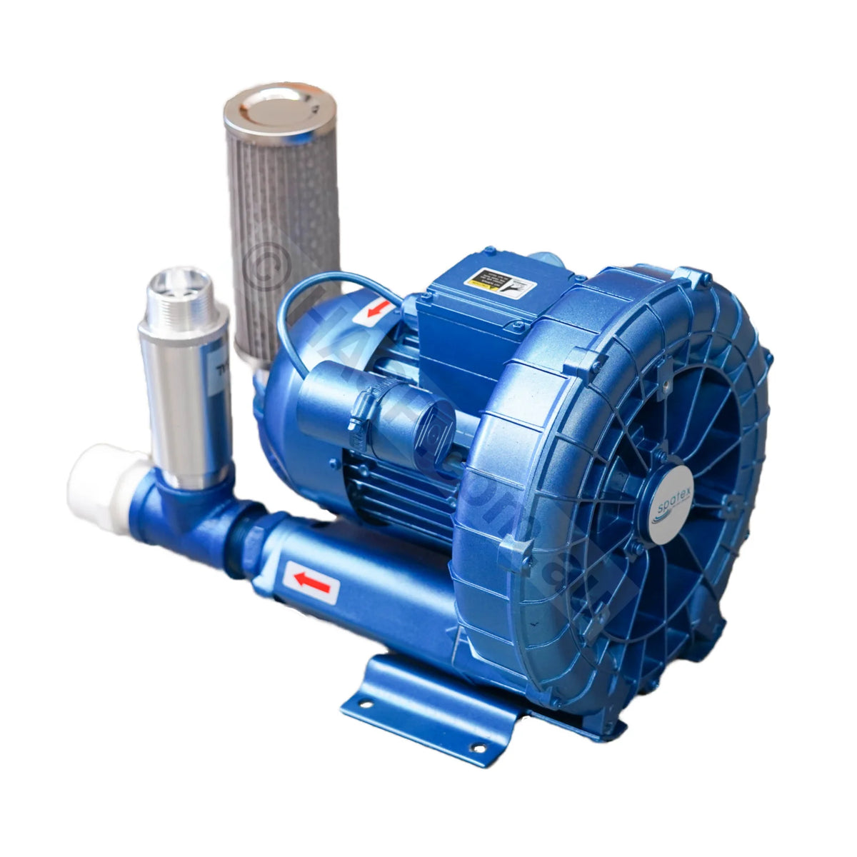 Spatex Commercial 1-Stage Side Channel Air Blower 1.3kW Kit - SXHB-410A-1D1 - Single Phase blower