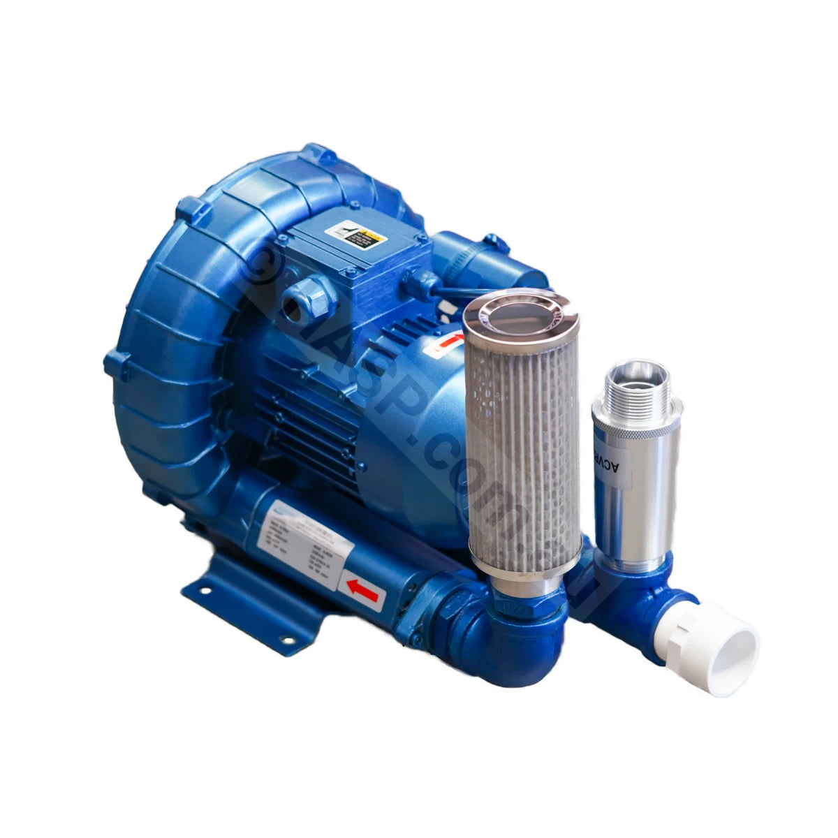 Spatex Commercial 1-Stage Side Channel Air Blower 1.3kW Kit - SXHB-410A-1D1 - Single Phase blower