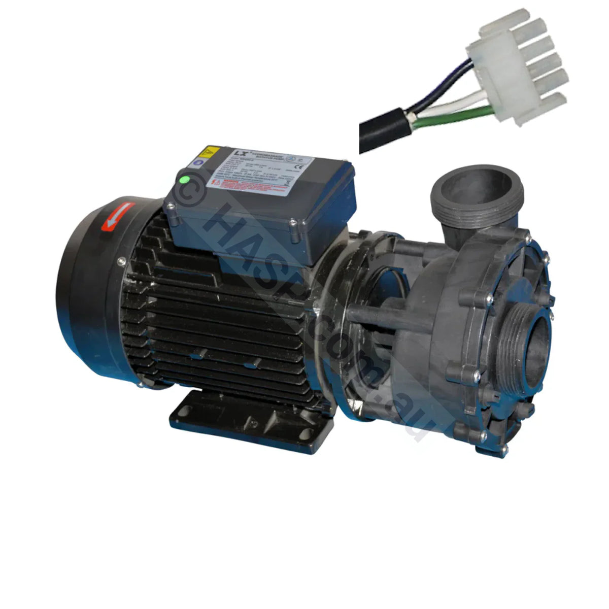 Wp250-Ii Pro 2.5Hp - Lx Whirlpool Two-Speed Jet Booster Pump Amp For Balboa/Gecko Pumps