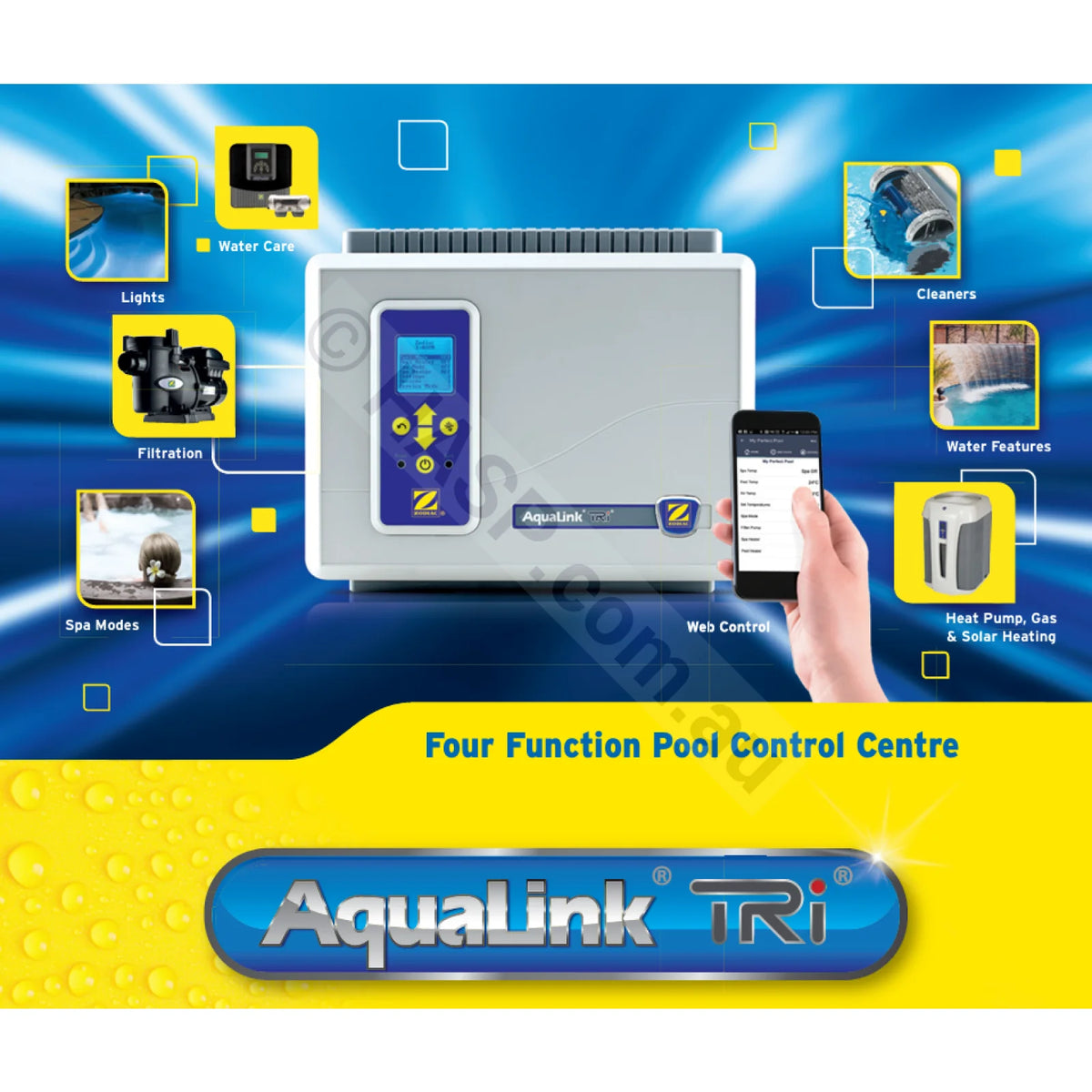 Zodiac Aqualink Tri Pool & Spa Control System