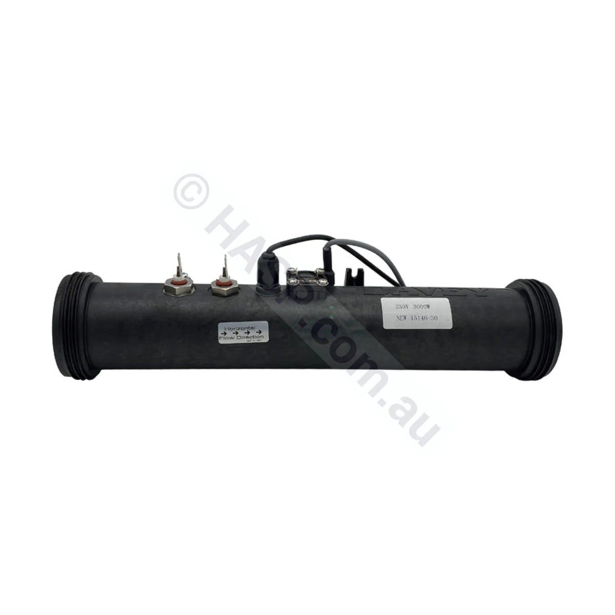 1.5kW Davey Spaquip Spa Power 600 601 800 Heater Element Tube Assembly - Heaters