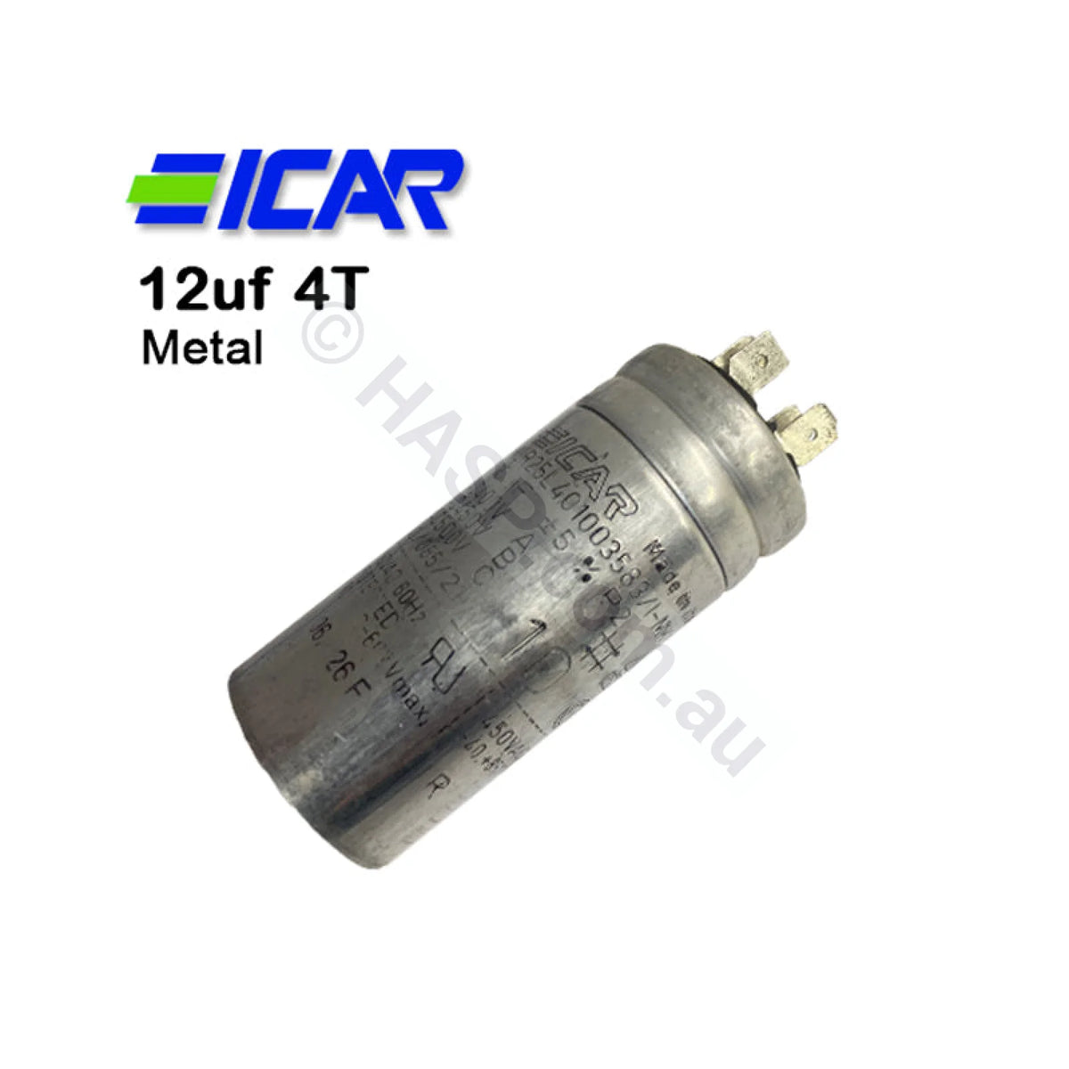 12UF Cap Quick Connect - Metal Case
