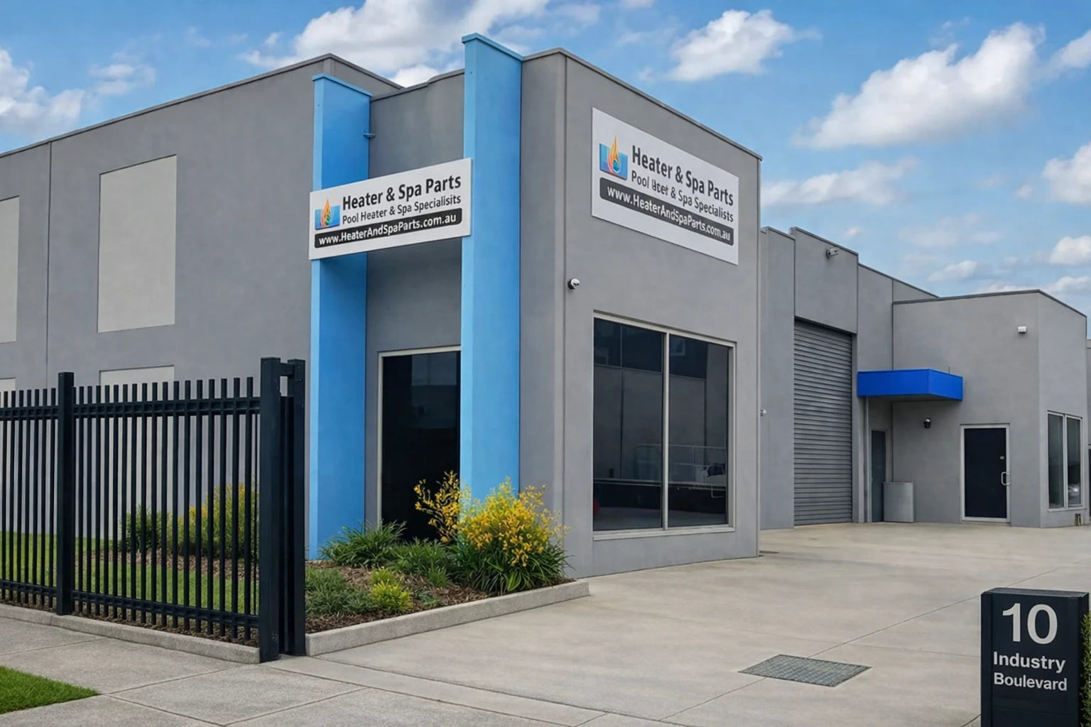 Heater and Spa Parts store and warehouse at Carrum Downs Victoria