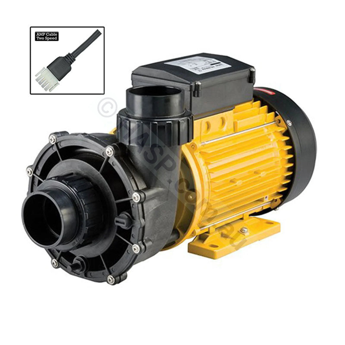 3.0HP 2-Speed - Davey QB3002 - Spa Jet Booster Pump - 50mm - Jet Pumps