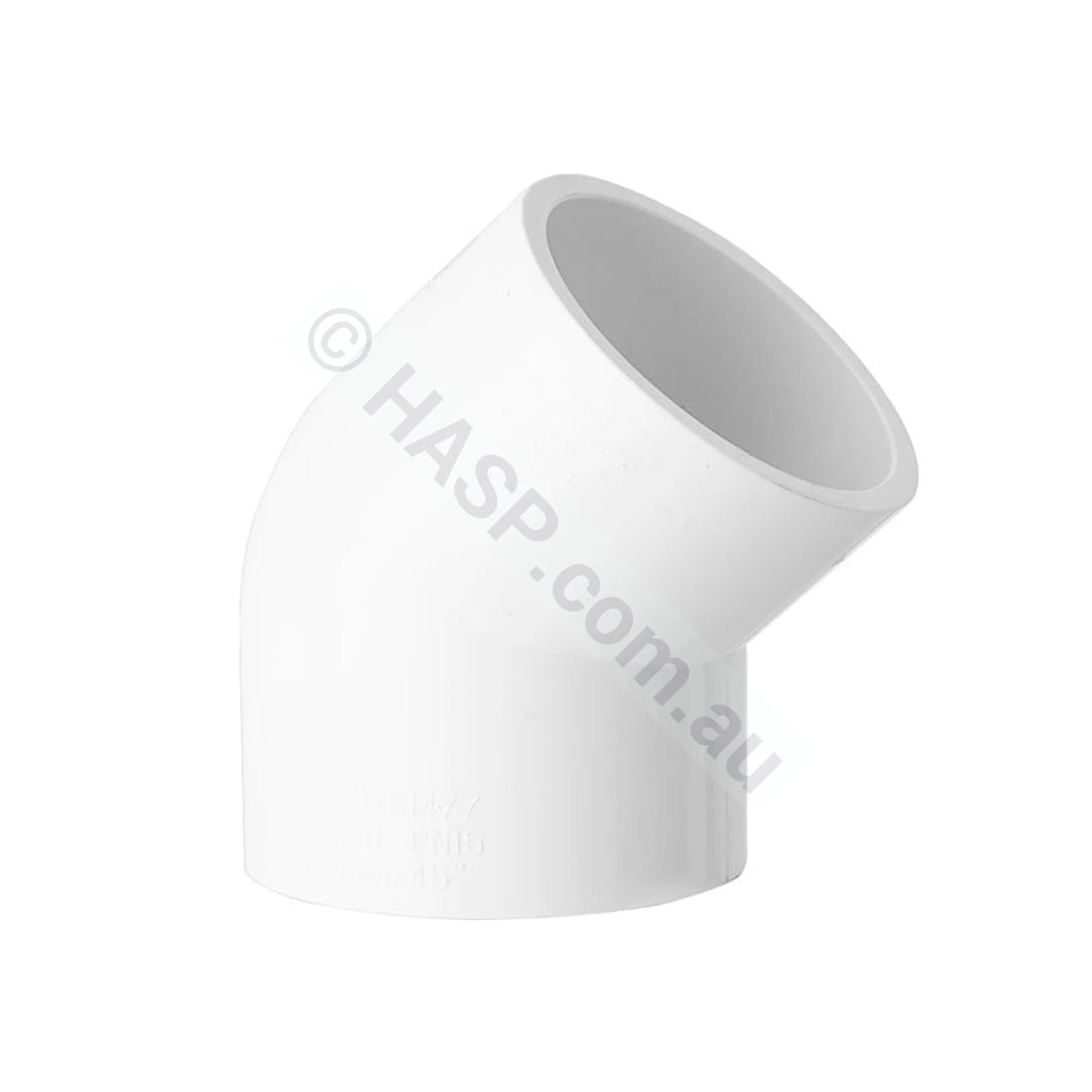40mm - 45° Elbow - PVC - Pool & Spa