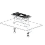 Aeware In.K500 Colour Display topside touchpad panel - in.k506-GE1 - Heater and Spa Parts